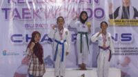 MediaPantura.com | MIN 1 Bojonegoro Sabet 1 Emas dan 2 Perak Cabor Taekwondo Bupati Cup