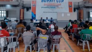 MediaPantura.com | Jelang Kejuaraan Bola Voli Bupati Cup, PBVSI Bojonegoro Gelar Technical Meeting