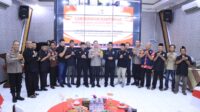 MediaPantura.com | Jaga Kondusifitas, Polres Bojonegoro Gelar Cangkrukan Kamtibmas dan Deklarasi Pemilu Damai Bersama BKP